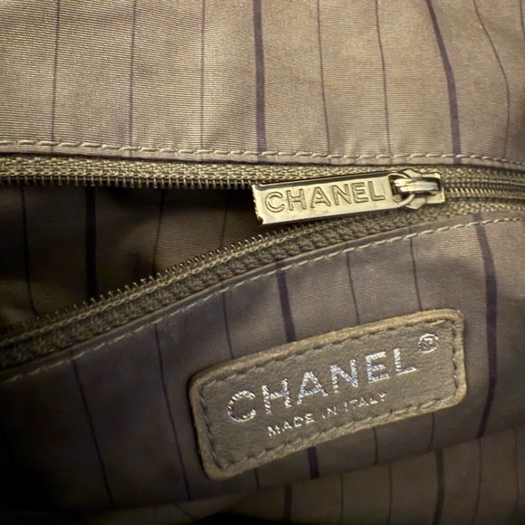 Chanel Coco Large Lambskin Dark Gray tote - Picture 12 of 13